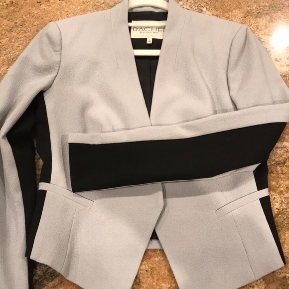 RACHEL Rachel Roy Jackets & Blazers - NWOT Rachel Roy Black & Grey Blazer Size 2